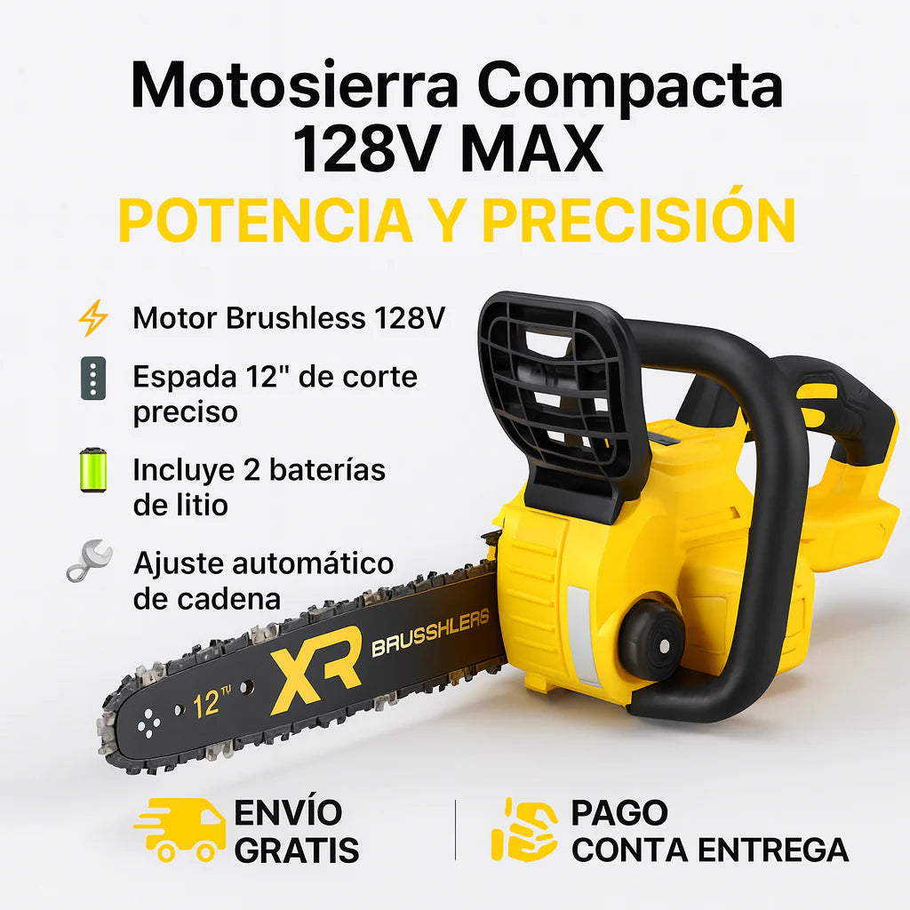 motosierra compacta de 128V MAX