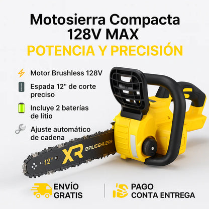 motosierra compacta de 128V MAX