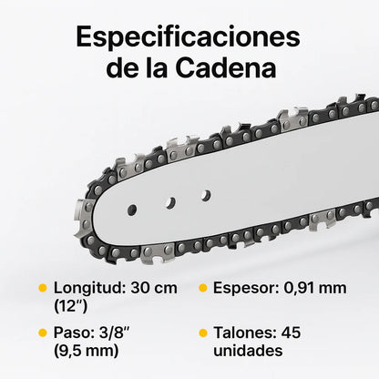 motosierra compacta de 128V MAX