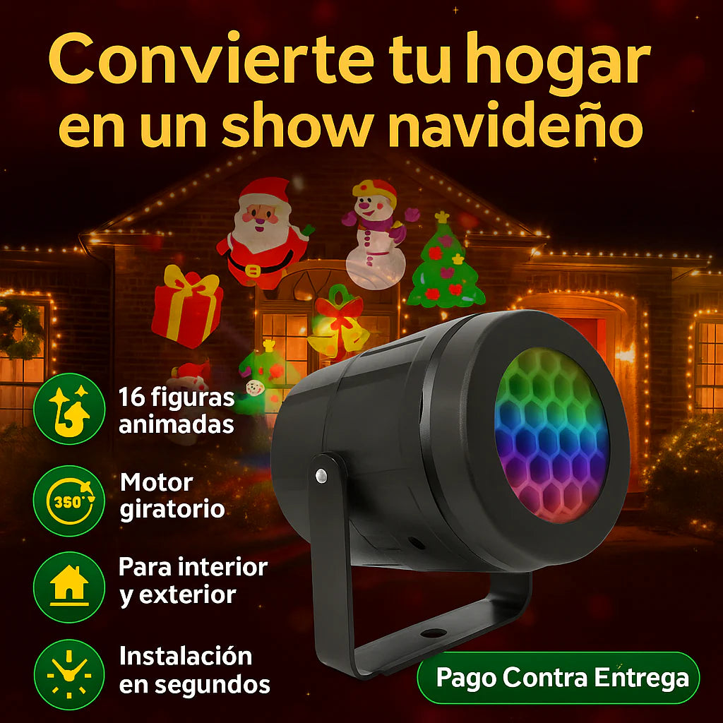 proyectir navideño