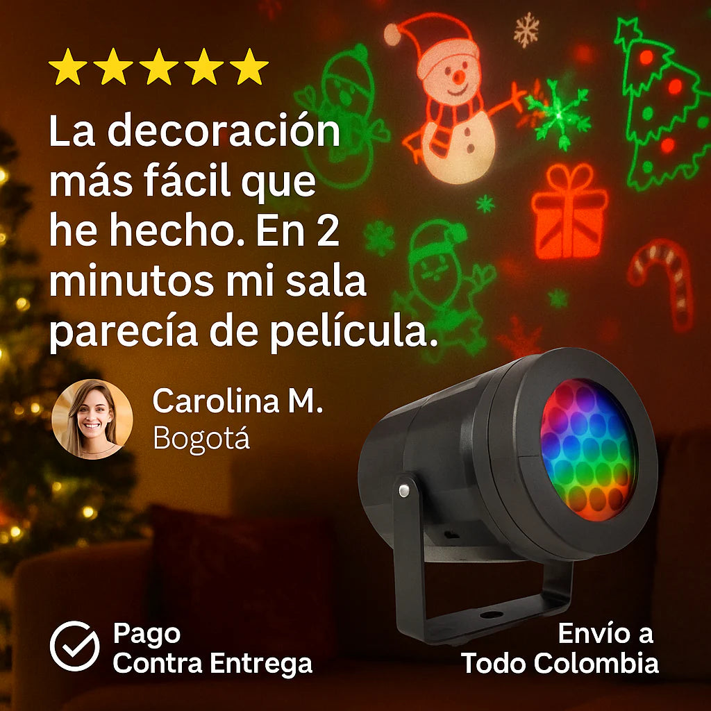 proyectir navideño