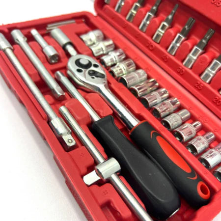 Taladro de 36V Inalambrico con Accesorios y un set de raches GRATIS