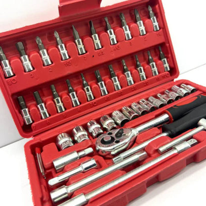 Taladro de 36V Inalambrico con Accesorios y un set de raches GRATIS