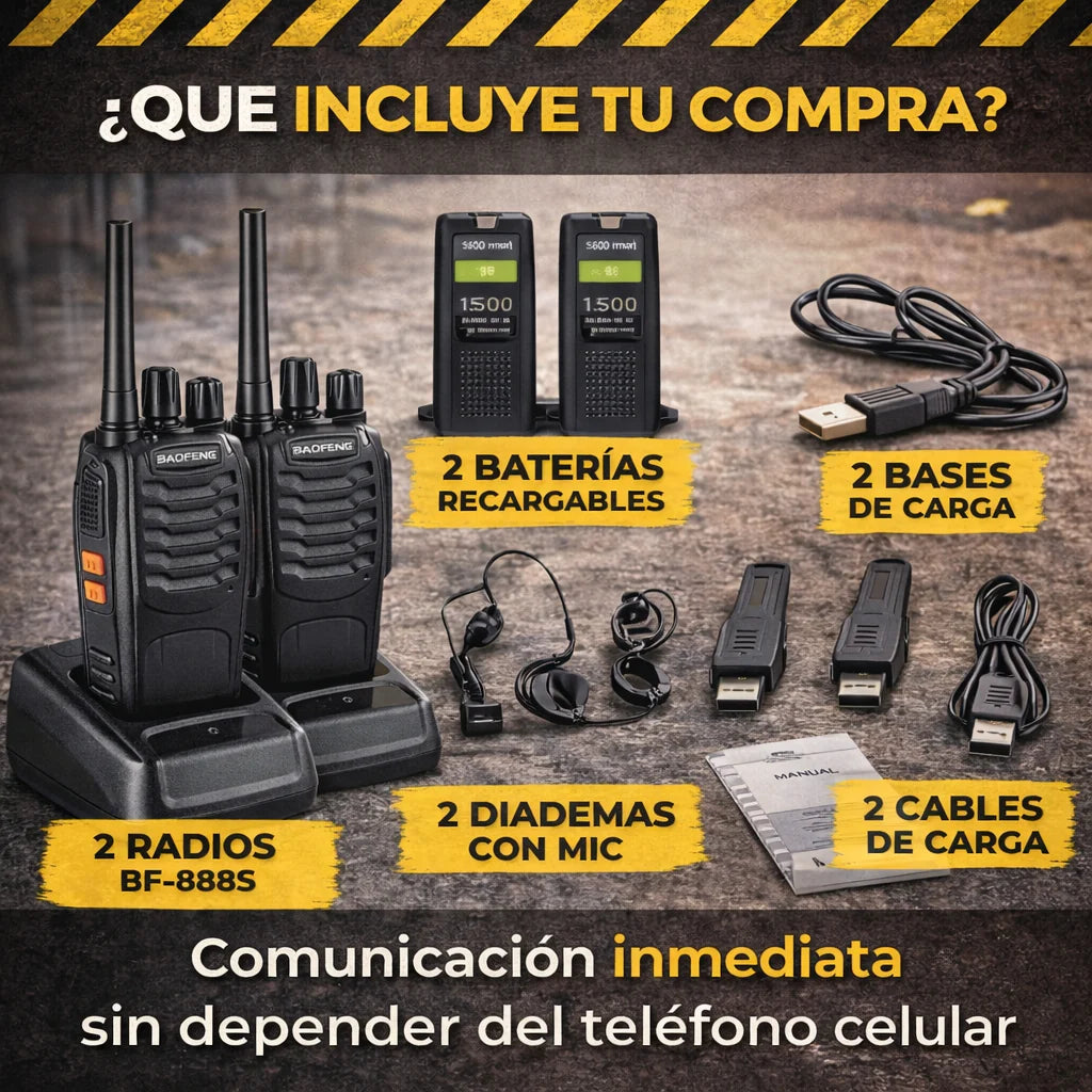 Radios Baofeng Bf888s X2 Premium