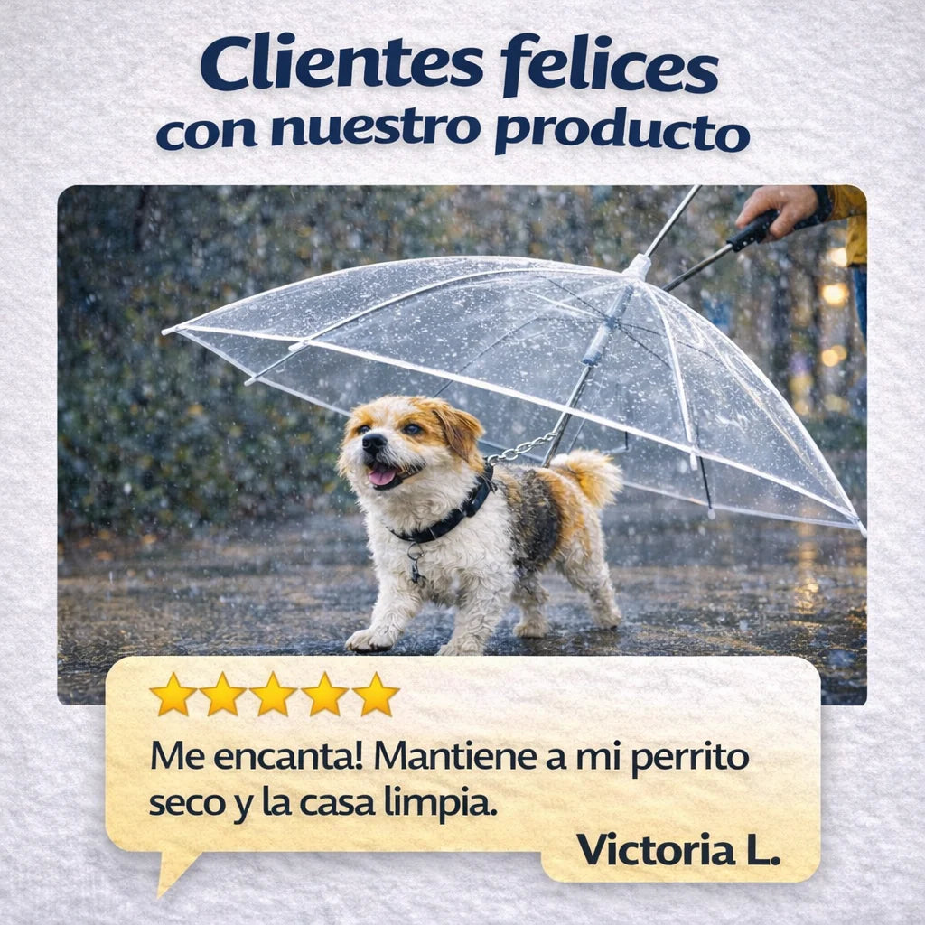 paraguas para mascotas