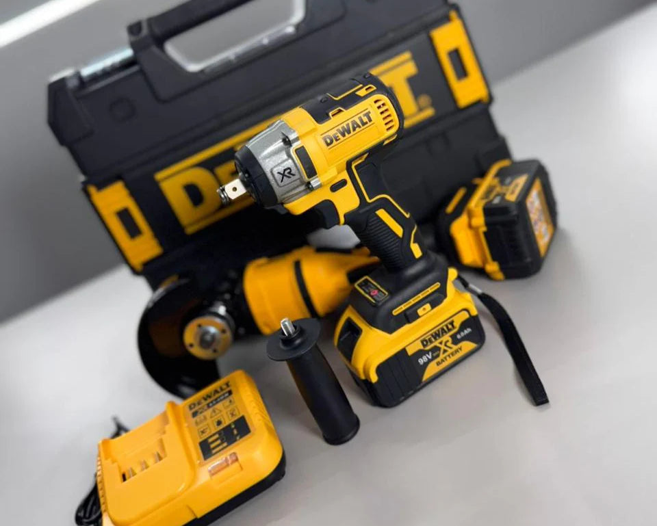 Taladro de alto impacto y Pulidora inalámbricos de 98V Para Trabajo pesado