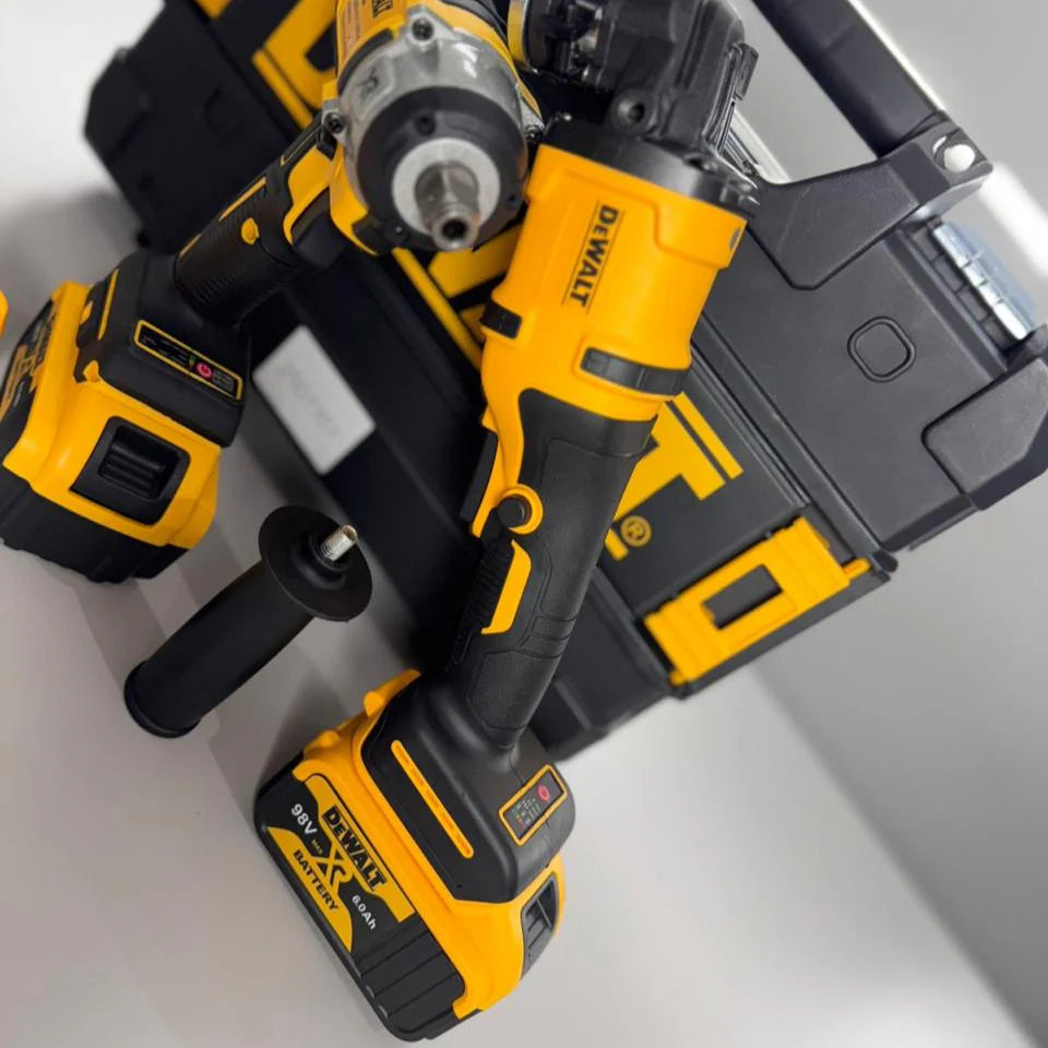 Taladro de alto impacto y Pulidora inalámbricos de 98V Para Trabajo pesado