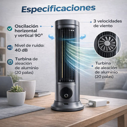 Mini torre ventilador