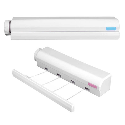 Excelente tendedero retráctil de 4 PUESTOS automático para el hogar