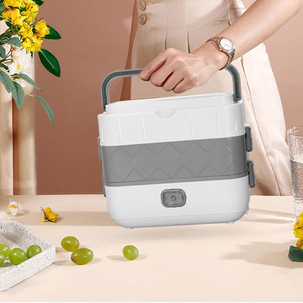 LONCHERA ELÉCTRICA Y VAPORERA MULTIUSOS 3 EN 1