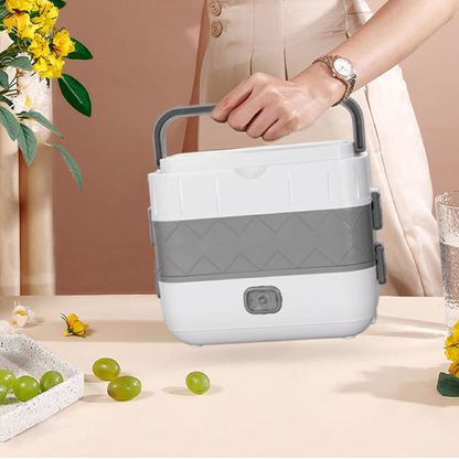 LONCHERA ELÉCTRICA Y VAPORERA MULTIUSOS 3 EN 1