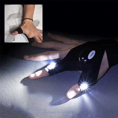 GUANTES MULTIFUNCINALES CON LUCES LED (LLEVATE UN PAR)