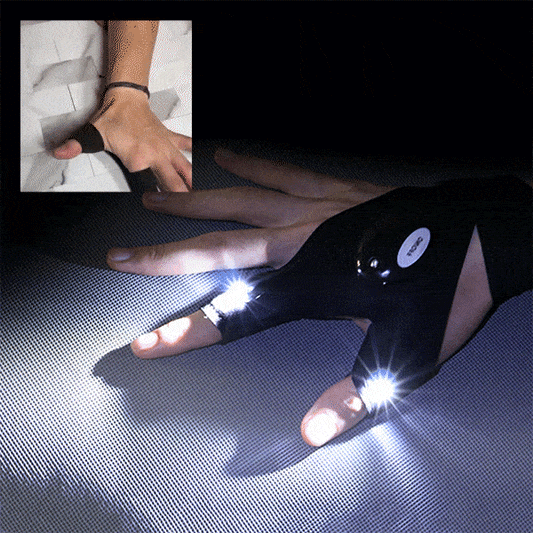 GUANTES MULTIFUNCINALES CON LUCES LED (LLEVATE UN PAR)