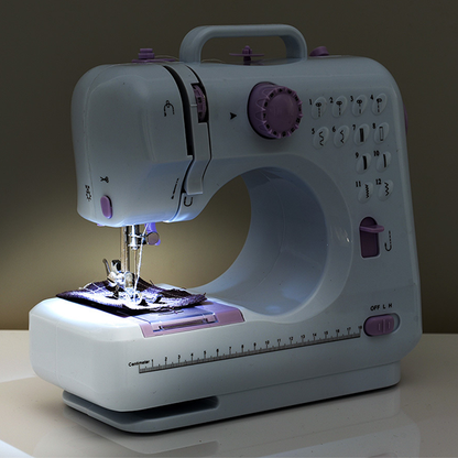 Máquina de coser profesional de 12 puntadas