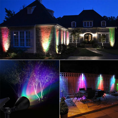 Luces LED automáticas para jardín