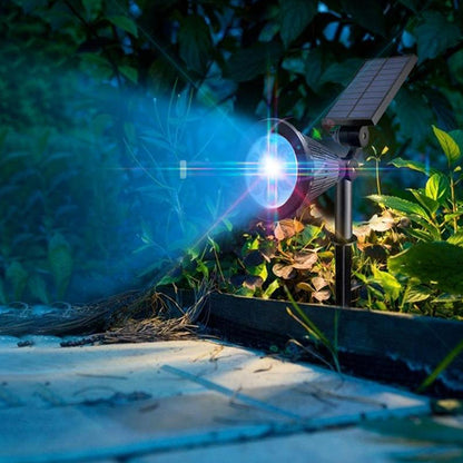 Luces LED automáticas para jardín