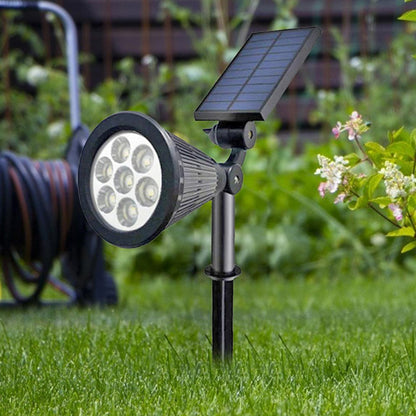 Luces LED automáticas para jardín